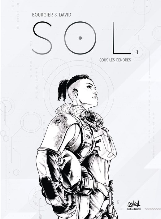 Couverture SOL — édition noir et blanc, tirage limité